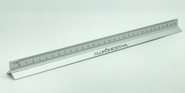 Alu-Dreikantlineal